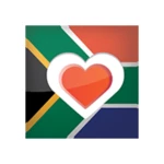 south african dating: chat app android application logo